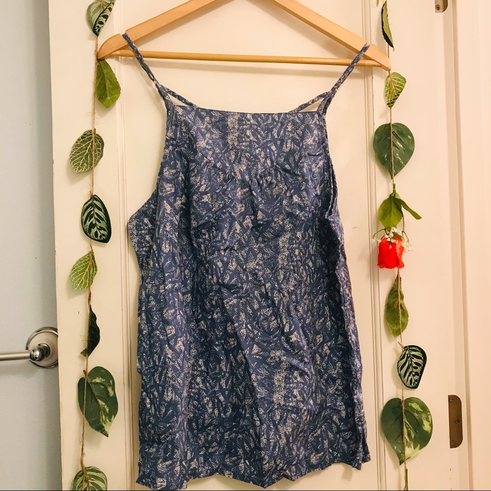 Prana Summer Babydoll Camisole Blouse Tank Top